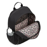 Vera Bradley Iconic Backpack Baby Bag, Microfiber, Classic Black