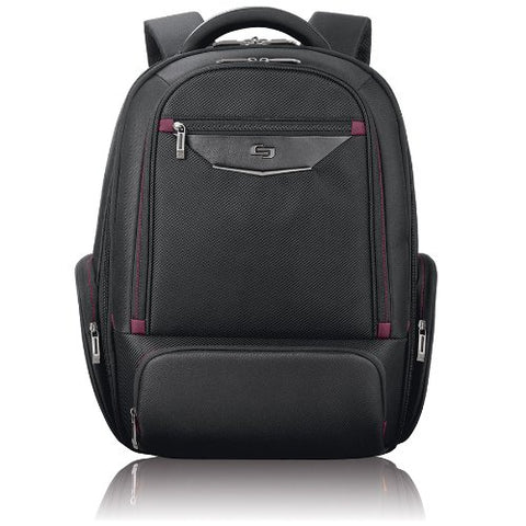 Solo Executive 17.3 Inch Laptop Backpack, Black