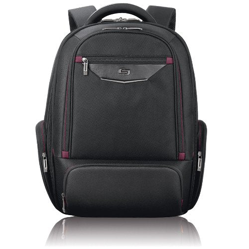 Solo Executive 17.3 Inch Laptop Backpack, Black