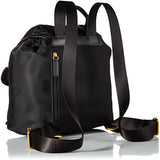 Calvin Klein womens Calvin Klein Bailey Nylon Backpack, black/gold, One Size
