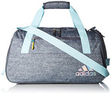 adidas Squad III Duffel Bag, One Size, Clear Aqua/Onix/Sun Glow