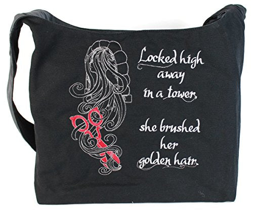 Dancing Participle Rapunzel Embroidered Sling Bag
