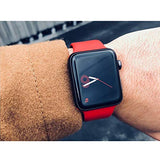 AdMaster Compatible for Apple Watch Band 38mm/40mm, Soft Silicone Replacement Wristband Classic