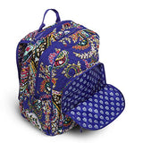 Vera Bradley Iconic Campus Backpack, Signature Cotton, Romantic Paisley