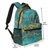 Multi leisure backpack,Marble Acrylic, travel sports School bag for adult youth College Students