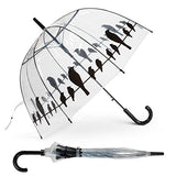 Abbott Collection 27-Hitchcock Bubble Umbrella with Birds