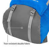 ZOMAKE 40L Water Resistant Hiking Daypack, Lightweight Packable Travel Backpack for Outdoor, Camping, Trekking