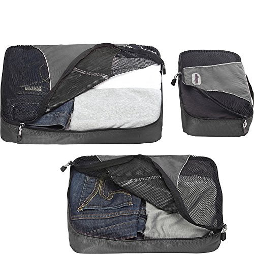 Ebags Packing Cubes 6Pc Value Set (Titanium)