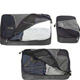 Ebags Packing Cubes - 6Pc Value Set (Titanium)