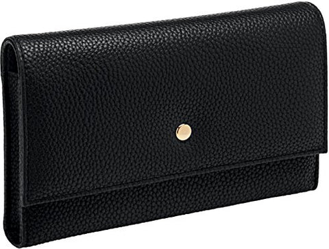 Buxton Pebble Pill Organizer, black