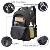 Backpack For Laptops Up To 18.4 Inch Hiking Backpack Water Resistant Travel Backpack Shockproof
