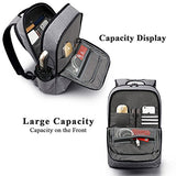 Kopack Slim Business Laptop Backpacks Anti Thief Tear / Water Resistant Travel Bag Fits Up To 15