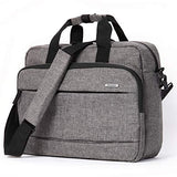 Bellotte Laptop Briefcase,14.1 Inch Laptop Bag,Stylish Canvas Multi-Functional Shoulder Messenger