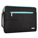 MOSISO Polyester Fabric Sleeve Case Cover Laptop Shoulder Briefcase Bag Compatible 13-13.3 Inch