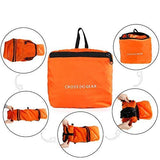 Crossgear Multipurpose Backpack/Waist Bag 2-In-1 Travel Backpack Packable Hiking Daypack CR-0908OG