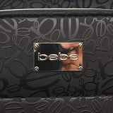 BEBE Women's Carissa 21" Expandable Spinner Carry Tossed Black