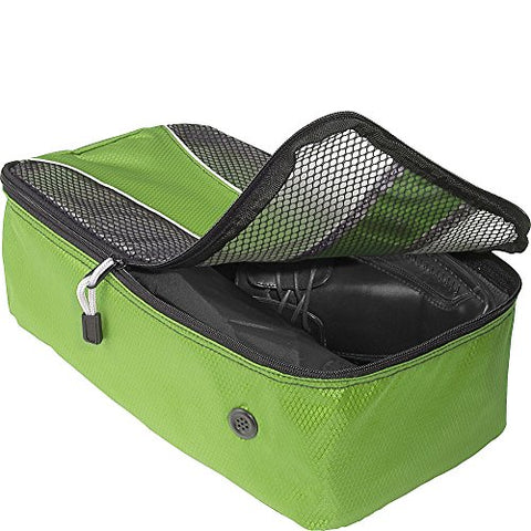 eBags Shoe Bag - Travel Packing Cube for Shoes - (Grasshopper)