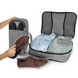 Compression Packing Cubes Travel Luggage-Organizer Set Packs More in Less Space