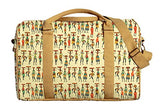 Vietsbay Women  African Women Pattern Printed Canvas Travel Duffle Bag Was_42