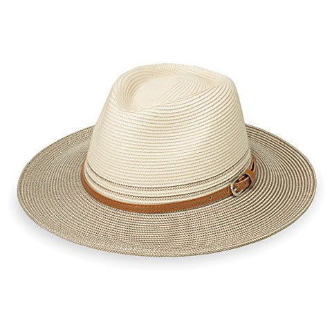 Wallaroo Hat Company Kristy Packable UPF50+, Ivory/Stone