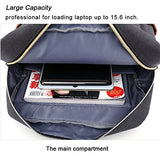 Unisex Professional Slim Business Laptop Backpack, Feskin Fashion Casual Durable Travel Rucksack