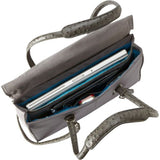 Women In Business Francine Collection - 15.6" Gray Ostrich London Laptop Case