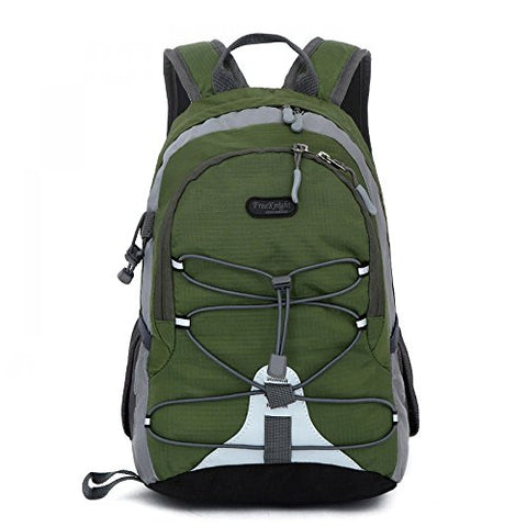 Acfun FreeKnight FK0611 Waterproof Nylon Mini Sports Backpack for Kids Army Green