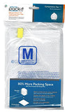 Eagle Creek Pack-it Compression Sac-Md, Clear/Flame Orange