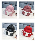 Cute Mini Leather Fox Fashion Backpack Small Daypacks Purse For Girls