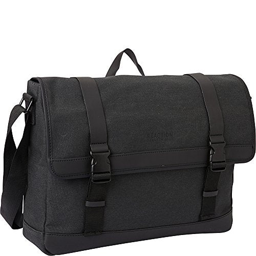 Kenneth Cole Reaction Urban Artisan Flapover 15" Laptop Messenger Bag (Charcoal)