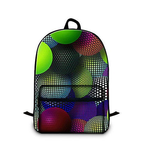 Crazytravel Cotton School Bag Backpack For Teens Boys Girls