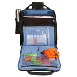 Travelon Wheeled Underseat Carry-On With Back-Up Bag, Black, One Size