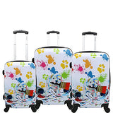 Chariot Paint 3-Piece Luggage Set
