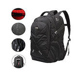 Backpack For Laptops Up To 18.4 Inch Hiking Backpack Water Resistant Travel Backpack Shockproof