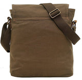 Sechunk Messenger Bags， Vintage Small Canvas Shoulder Crossbody Purse Green