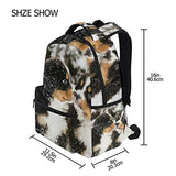 School College Backpack Rucksack Travel Bookbag Outdoor Bernese Mountain Dog