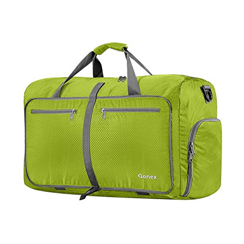 Gonex 40L Packable Travel Duffle Bag for Boarding Airline, Lightweight Gym Duffle Water Repellent &