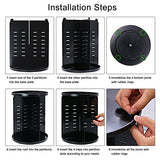 Etmury 360 Rotating Makeup Organizer Storage Holder, Adjustable Make Up Caddy Spinning