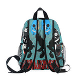 GIOVANIOR Hollywood Undead Sugar Skulls Travel School Backpack for Boys Girls Kids