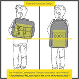 Bixbee Kids Backpack & Lunch Box Set, Water Resistant & Easy to Carry Kids Book Bag and Matching Lunchbox, Construction Truck Set of Two.