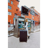 Gabbiano Viva 3 Piece Expandable Hardside Spinner Luggage Set (Dark Grey)