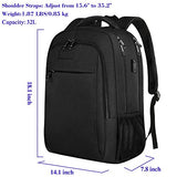 Anti Theft Laptop Backpack, Business Travel Laptop Backpack With Usb Charging Port For Women And