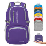 ZOMAKE Lightweight Packable Backpack Water Resistant Hiking Daypack, Small Travel Backpack for Women Men