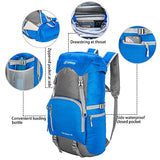 ZOMAKE 40L Water Resistant Hiking Daypack, Lightweight Packable Travel Backpack for Outdoor, Camping, Trekking