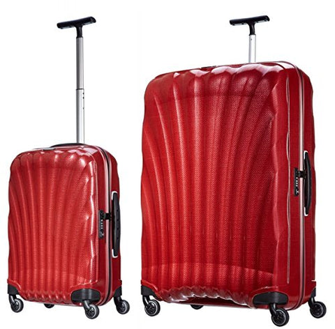 Samsonite Luggage Black Label Cosmolite 2 Piece Spinner Luggage Set, 32" and 20" (One size, Red)