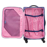 Atlantic Ultra Lite Softsides 25" Expandable Spinner, Lulu Navy