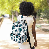 LORVIES Sea Turtles School Bag for Student Bookbag Women Travel Backpack Casual Daypack Travel Hiking Camping