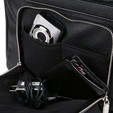 Lencca Quadra Messenger Bag & Backpack For Microsoft Surface Book 13.5 Inch Laptops, Black