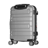 Olympia Nema 18" Carry-on Underseater Spinner W/TSA Lock, Silver