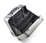 Zero Halliburton Geo Aluminum 3.0 17" Wheeled Travel Case Zrg2517 (Silver)